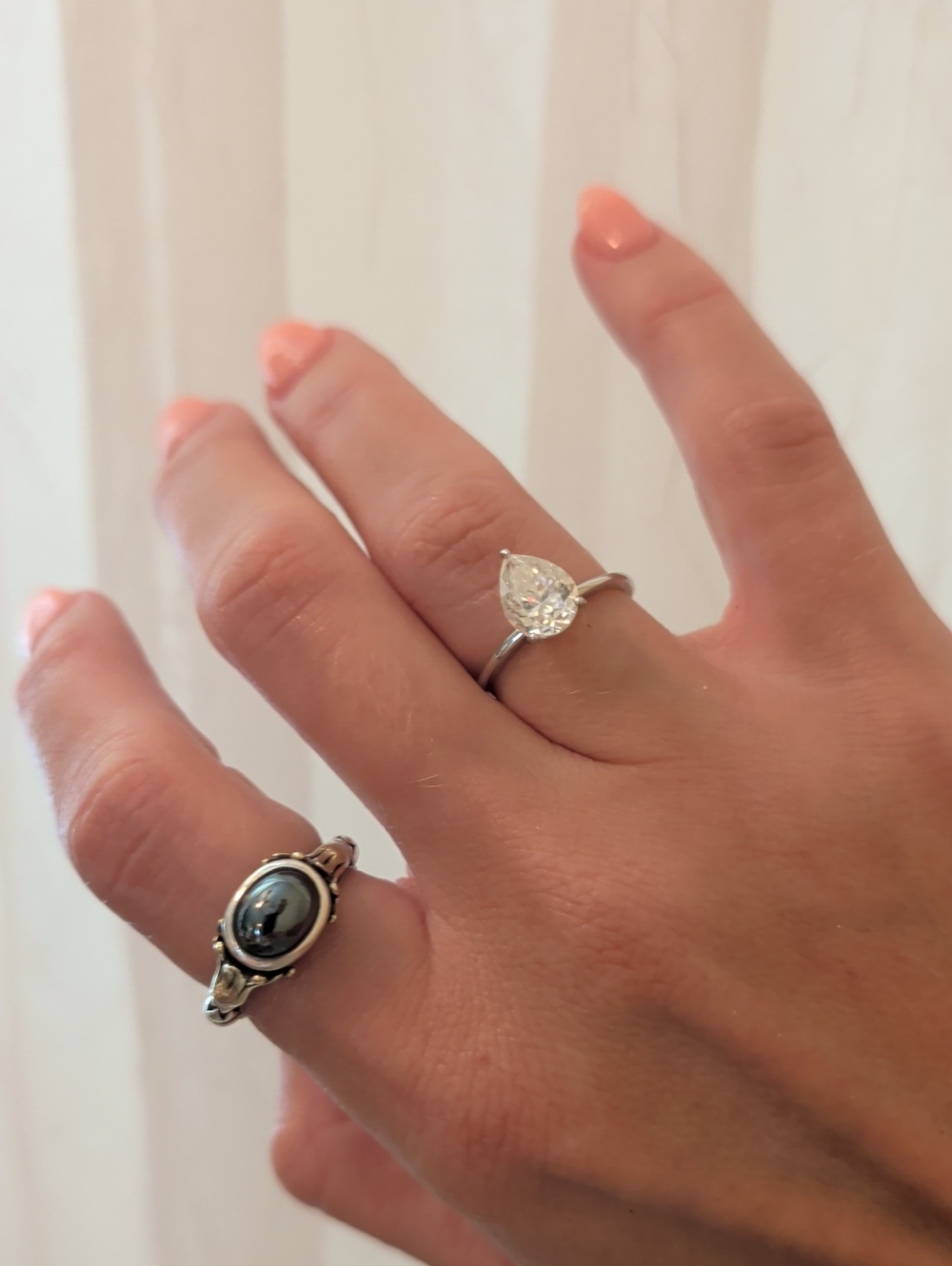 Pear Cut Ring - Picture 3 of 4